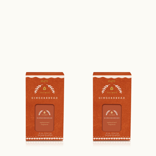 Thymes Gingerbread Pura Diffuser Refill 2-Pack Bundle