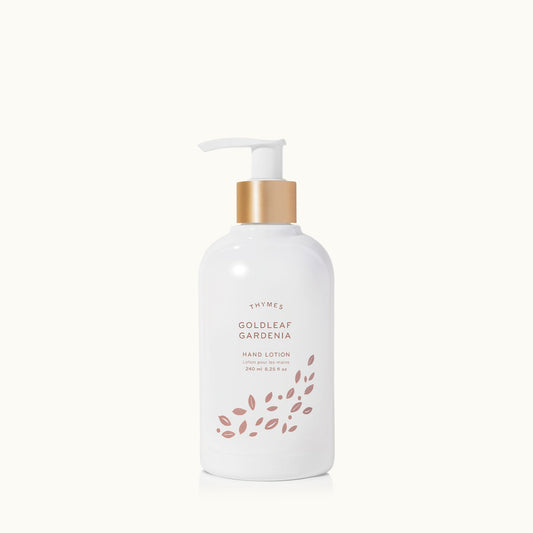 Thymes Goldleaf Gardenia Hand Lotion with pump
