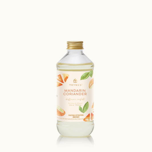 Thymes Mandarin Coriander Reed Diffuser Oil Refill is a citrus fragrance